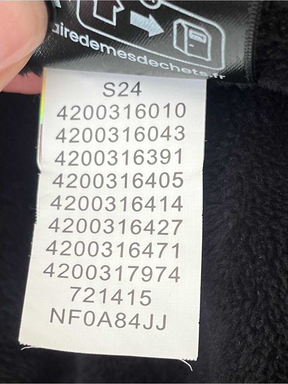 The North Face Shelbe Raschel Hoodie Jacket warm lining black small - Picture 13 of 14